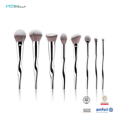 Profesional 8 PCS Makeup Brush Set Bedak Foundation Set Kuas Kosmetik