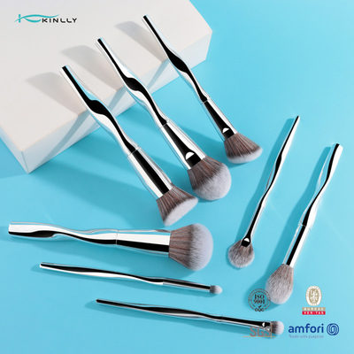 Profesional 8 PCS Makeup Brush Set Bedak Foundation Set Kuas Kosmetik