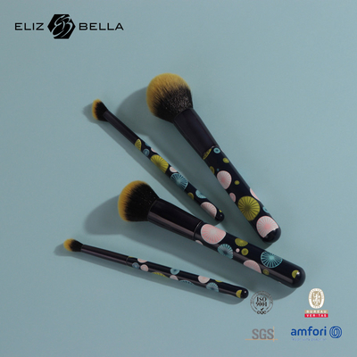 7pcs Travel Makeup Brush Set Foundation Power Memerah Bulu Mata Kuas Kosmetik Lipstik