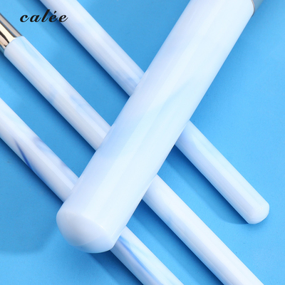 4pcs Travel Make Up Brushes Plastik Handle Kosmetik Brush Dengan Kotak Kemasan PVC