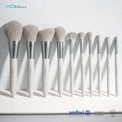 OEM 10PCS Nano Luxury Makeup Brush Set Untuk Wajah