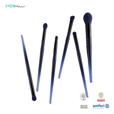 Rambut Nilon Warna Lulus 9pcs Travel Makeup Brush Set Private Label