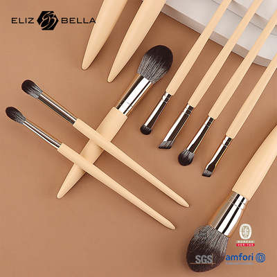 Customized Make Up Cosmetic Brush Set Mini Travel Set Mewah untuk Bergaya