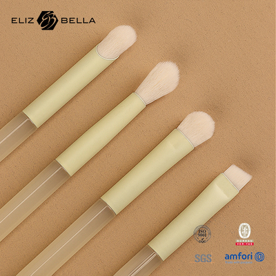 Portable Short Handle Mini Travel Set Kosmetik Makeup Brush Set Berkelanjutan dan Bergaya