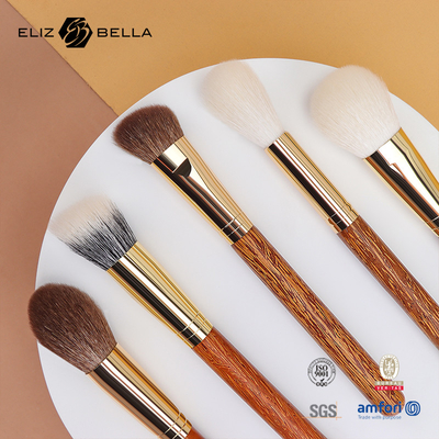 Rambut sintetis Rambut wajah Makeup Set sikat Sesuaikan tampilan sempurna Anda
