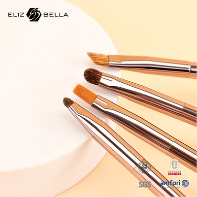Set sikat make-up esensial dengan pegangan yang disesuaikan Rambut sintetis OEM pesanan Selamat datang