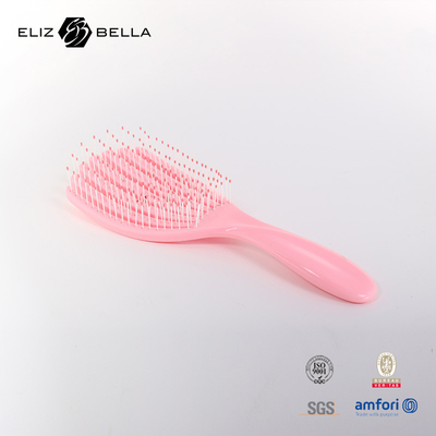 Berwarna-warni Transfer Panas Sikat Rambut Dan Sisir Sublimasi Plastik Pijat Kepala Sikat Rambut