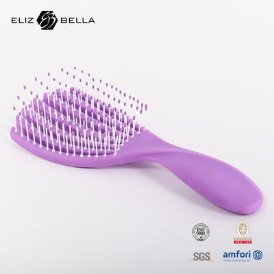 Berwarna-warni Transfer Panas Sikat Rambut Dan Sisir Sublimasi Plastik Pijat Kepala Sikat Rambut