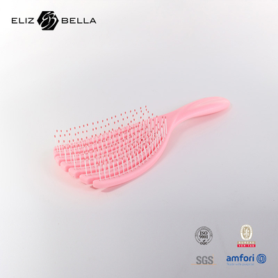 Eco-Friendly Produsen Airbag Comb Set Plastik Handle Pijat Kayu Paddle Hair Brush