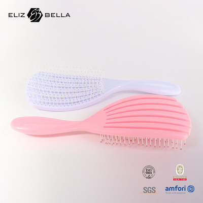 Eco-Friendly Produsen Airbag Comb Set Plastik Handle Pijat Kayu Paddle Hair Brush