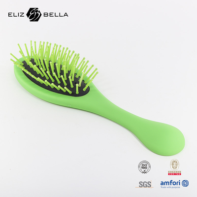 Custom Logo Desain Baru 100% Labirin Biodegradable Curved Vented Hair Brush Detangling Hair Brush Untuk Wanita Rambut Curly Comb