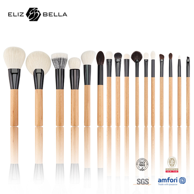 Lengkapi Koleksi Makeup Anda dengan Berbagai Gaya Sikat Makeup Set Sikat Makeup Genggam Kayu Kosmetik
