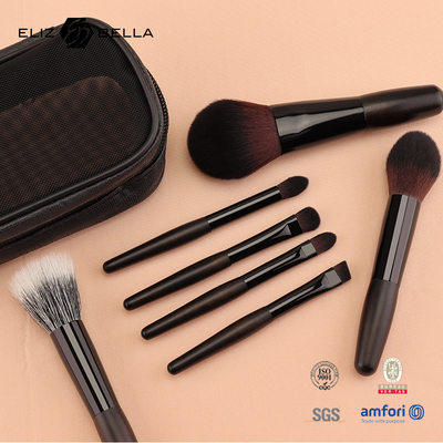 Fasional Makeup Brush Kit tambahan sempurna untuk koleksi Anda, Set sikat kecil dengan tas kosmetik ritsleting