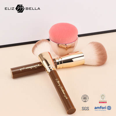 Set Sikat Makeup Perjalanan Digunakan Dengan Blusher, Concealer, Pensil alis, Eyeliner, Pemesanan OEM / ODM Selamat datang