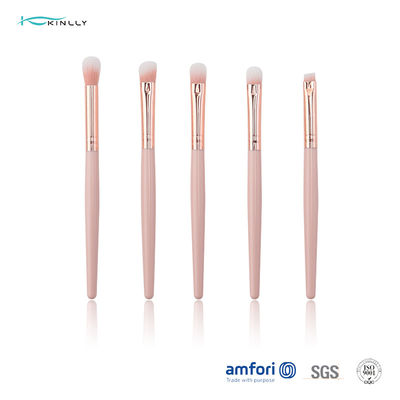 Kuas Rias Rambut Sintetis ISO9001 BSCI Aluminium Ferrule
