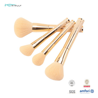 Kuas Rias Rambut Sintetis Roll Printing Snowflakes Warna Emas