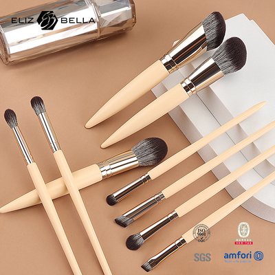 Customized Make Up Cosmetic Brush Set Mini Travel Set Mewah untuk Bergaya