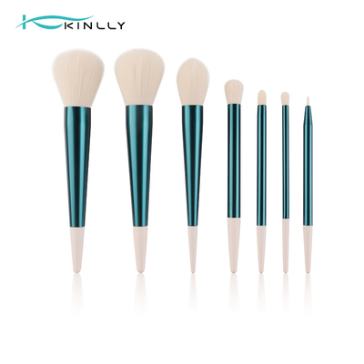 7 pcs Travel Makeup Brush Set Untuk Bedak Perona Pipi Concealer Eye Shadow
